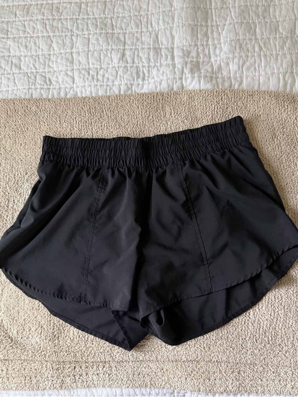 all in motion Black Athletic Running Shorts